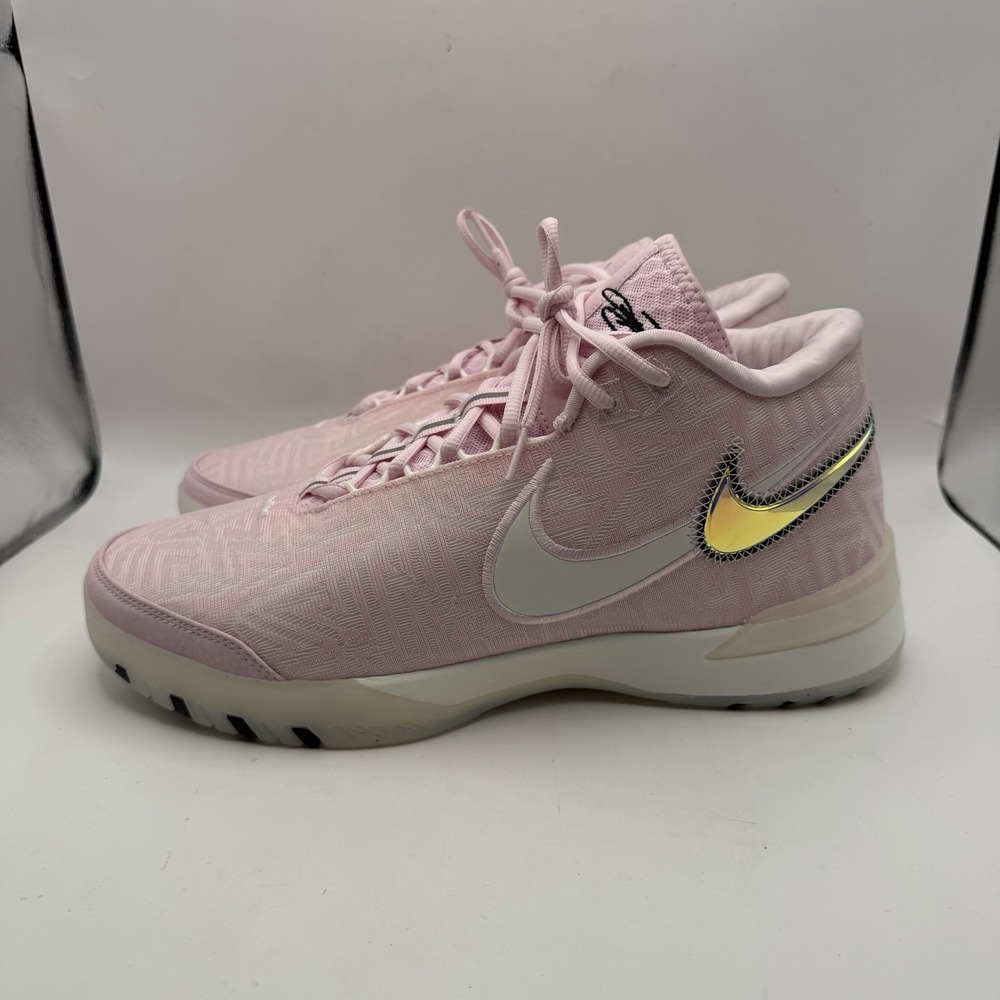 Nike Lebron NXXT Genisus Basketball Shoes Size 12 Pink Foam Sail HF0712 602